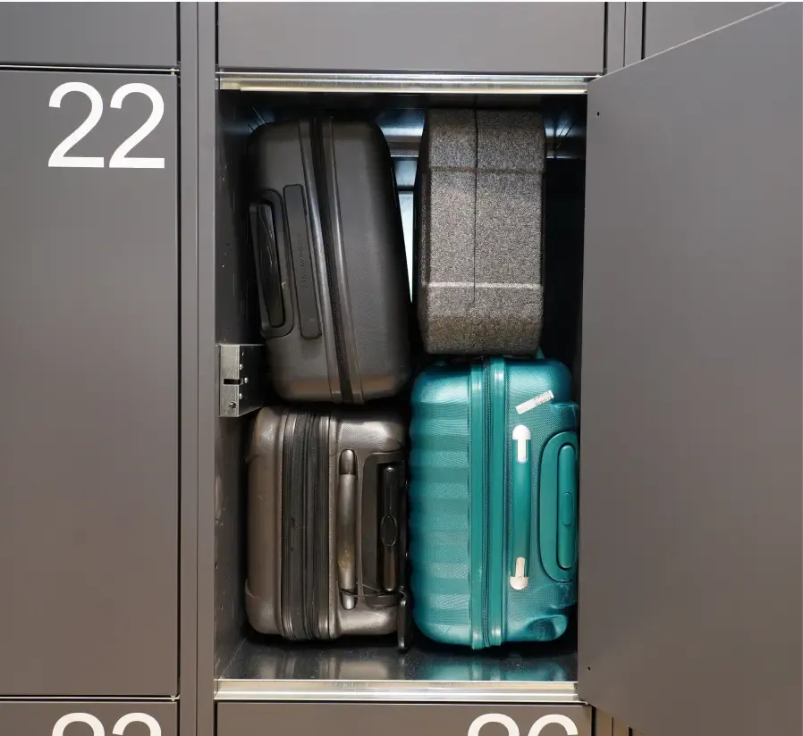 Maletas en taquilla XXL