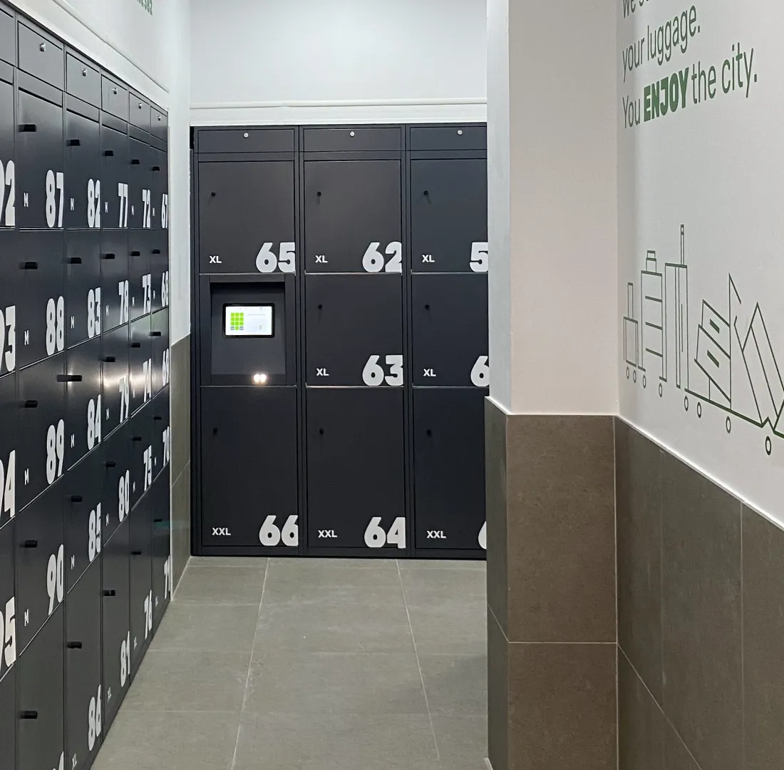 Interior de un local de Locker in the City